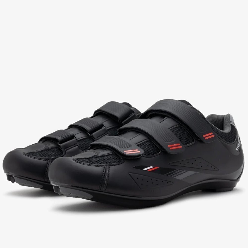 Tommaso Strada 100 Ready to Ride Mens Indoor Cycling Shoes Size 10 Black‎ / Red